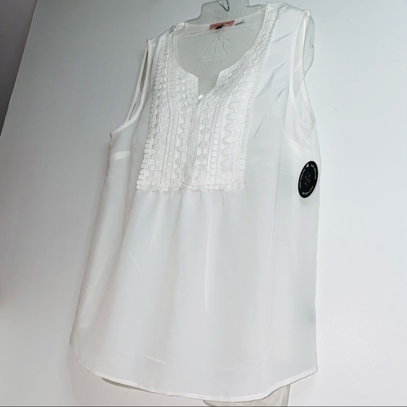 NEW East Adeline Hybrid Swoop/V Neckline Tank Top Blouse Size 1X - Picture 5 of 8